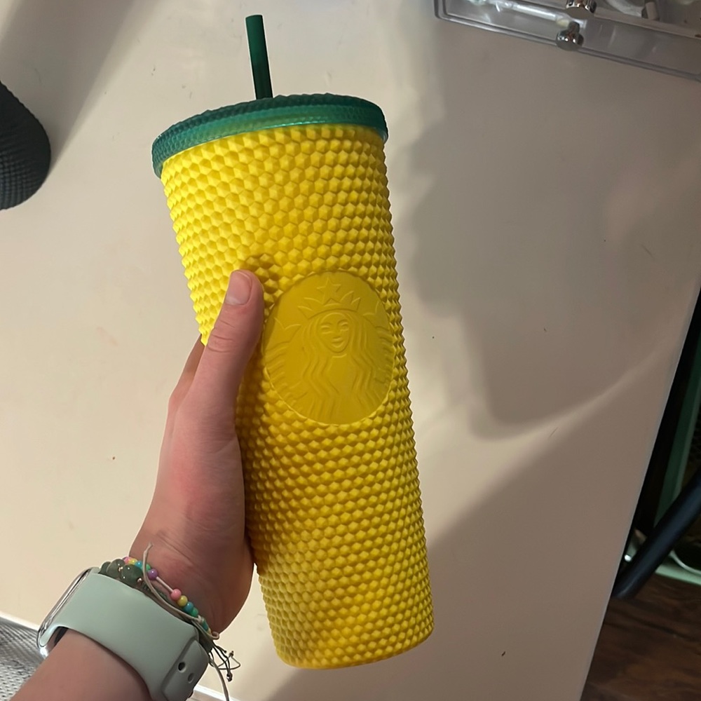 studded starbucks hawaiian cup